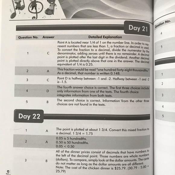 Final sale Summer learning head start used book for grade 4 to 5 - Picture 6 of 7